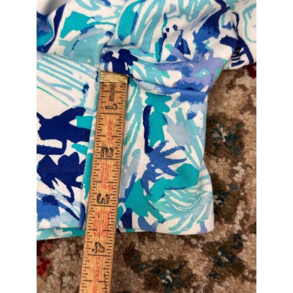 Lilly Pulitzer Elephant Appeal Preppy Resort Marina Knit Stretch Shorts Size 6 - Picture 10 of 11